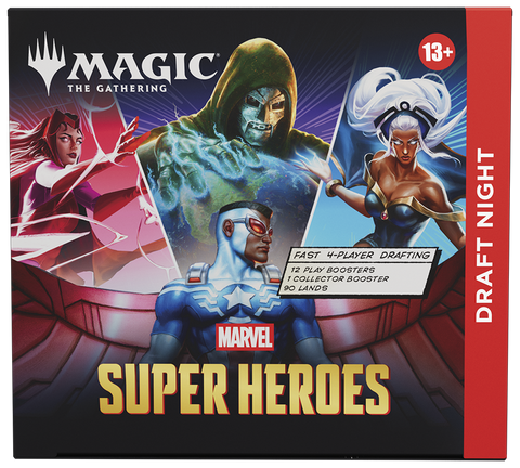(Pre-Order) MTG Marvel Super Heroes Draft Night, Release Date: June 26, 2026
