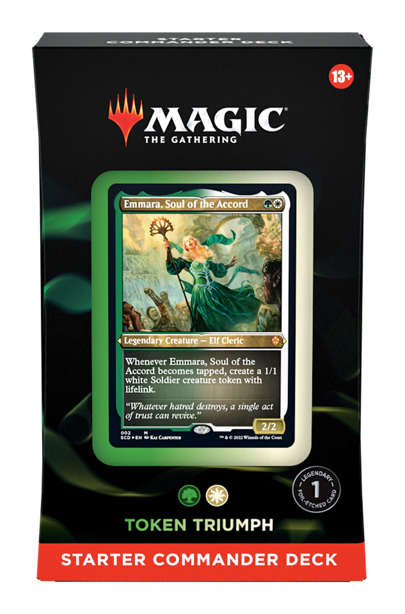 MTG Starter Commander Deck - Token Triumph
