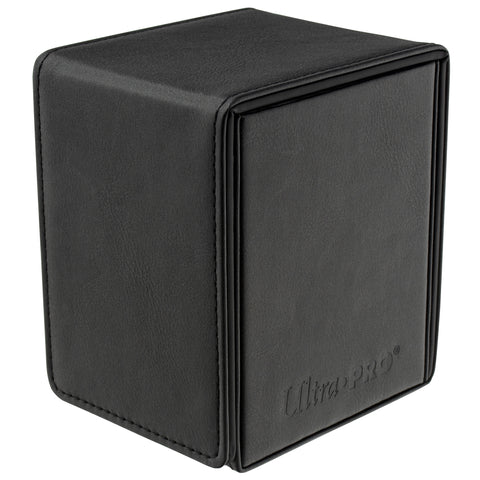 Ultra Pro Alcove Flip Vivid Black Deck Box