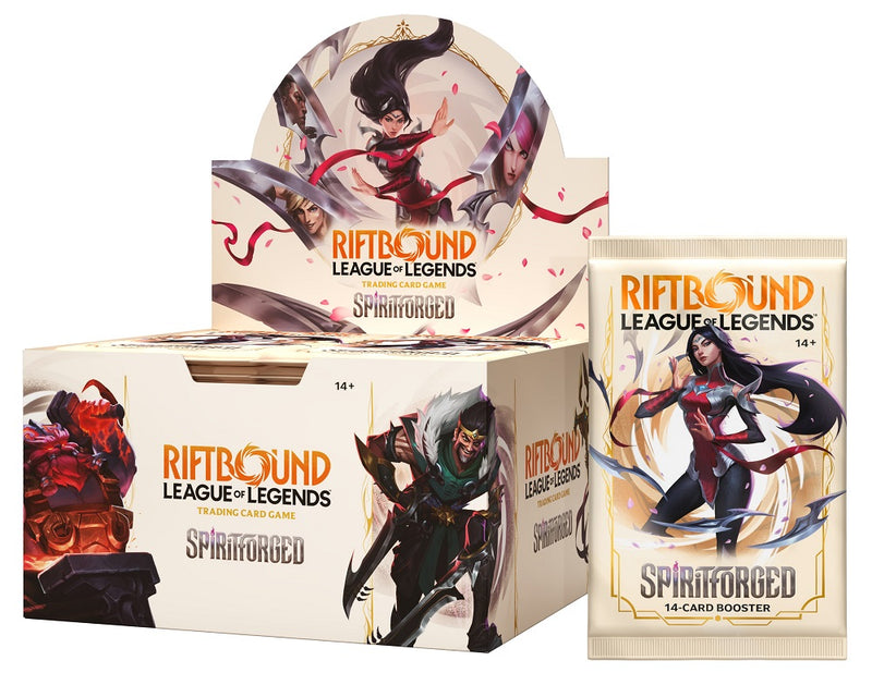 (Pre-Order) Riftbound League of Legends TCG Spiritforged Booster Box, Release Date: February 13, 2026