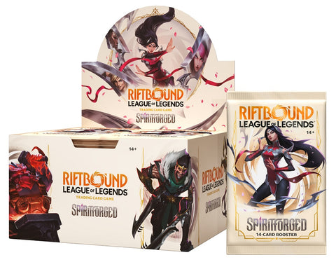 (Pre-Order) Riftbound League of Legends TCG Spiritforged Booster Box, Release Date: February 13, 2026