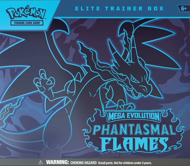 Pokemon ME02 Mega Evolution Phantasmal Flames Elite Trainer Box