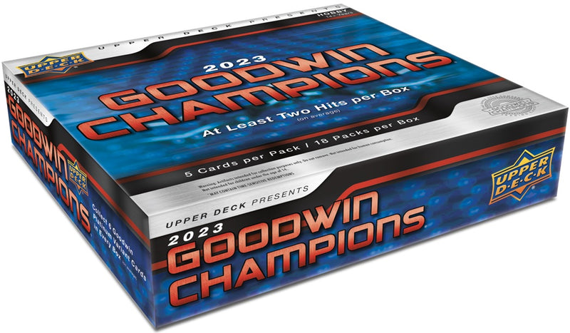 2023 Upper Deck Goodwin Champions Hobby Box