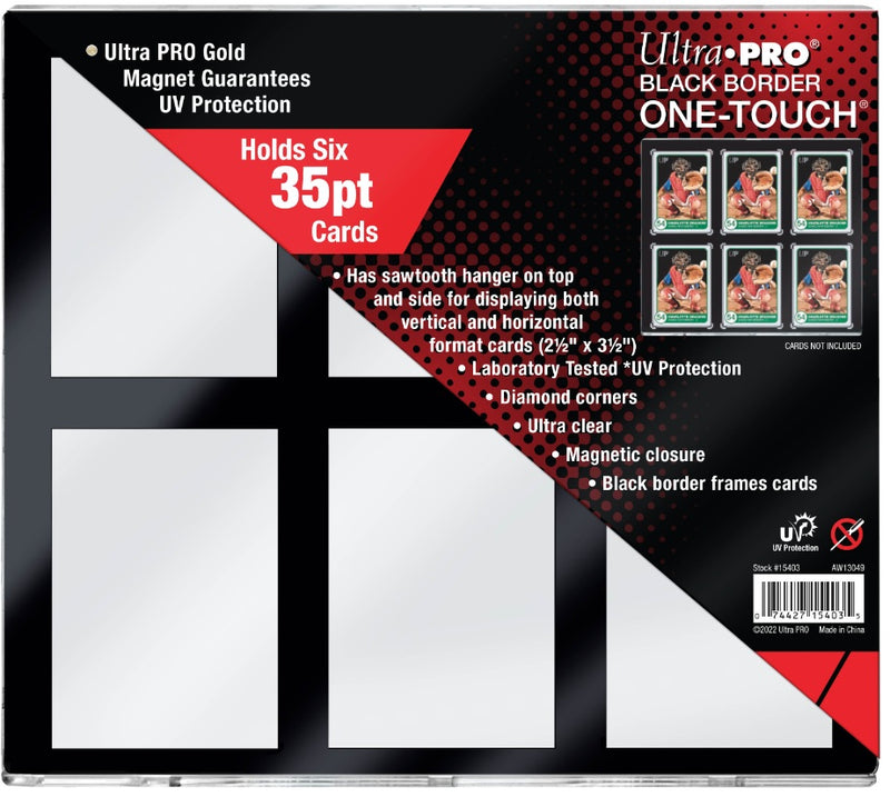 Ultra Pro 35pt One-Touch Magnet 6 Card Holders