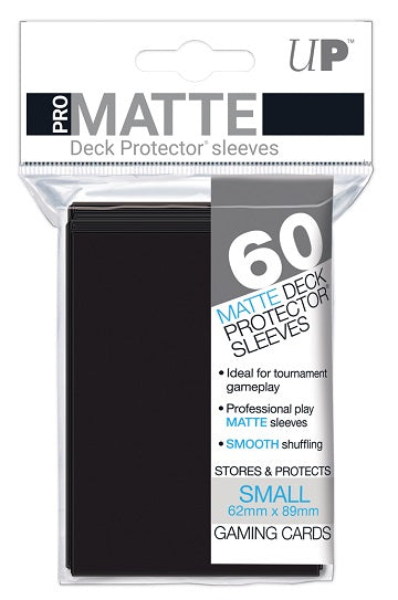 Ultra Pro Small Size Pro Matte Sleeves (Black)