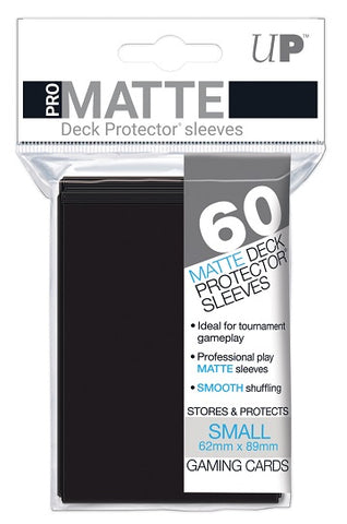 Ultra Pro Small Size Pro Matte Sleeves (Black)