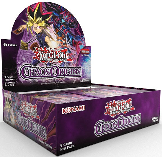 (Pre-Order) Yu-Gi-Oh! Chaos Origins Booster Box, Release Date: July 3, 2026