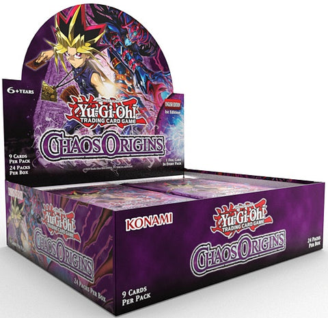 (Pre-Order) Yu-Gi-Oh! Chaos Origins Booster Box, Release Date: July 3, 2026