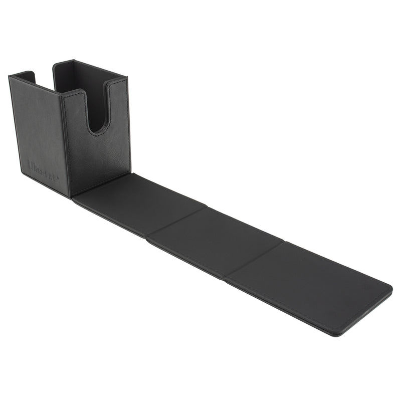 Ultra Pro Alcove Flip Vivid Black Deck Box