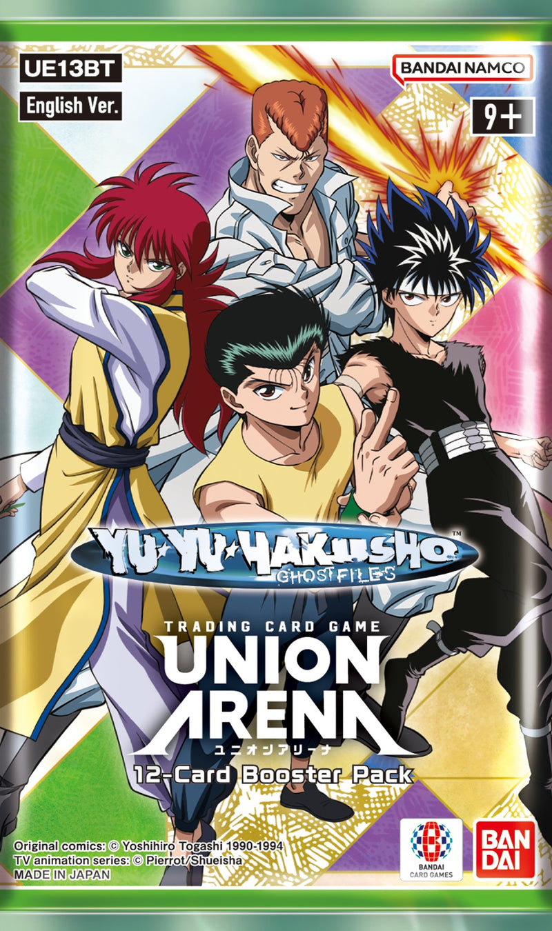 Union Arena Yu Yu Hakusho Ghost Files Booster Pack
