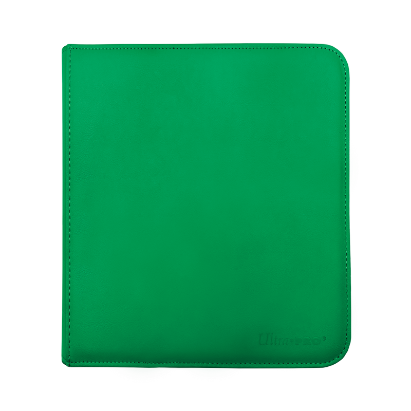 Ultra Pro 12 Pocket Zippered Pro Binder (Green)