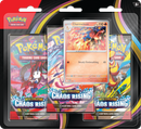Pokemon ME04 Chaos Rising 3 Pack Blister (Charmeleon)