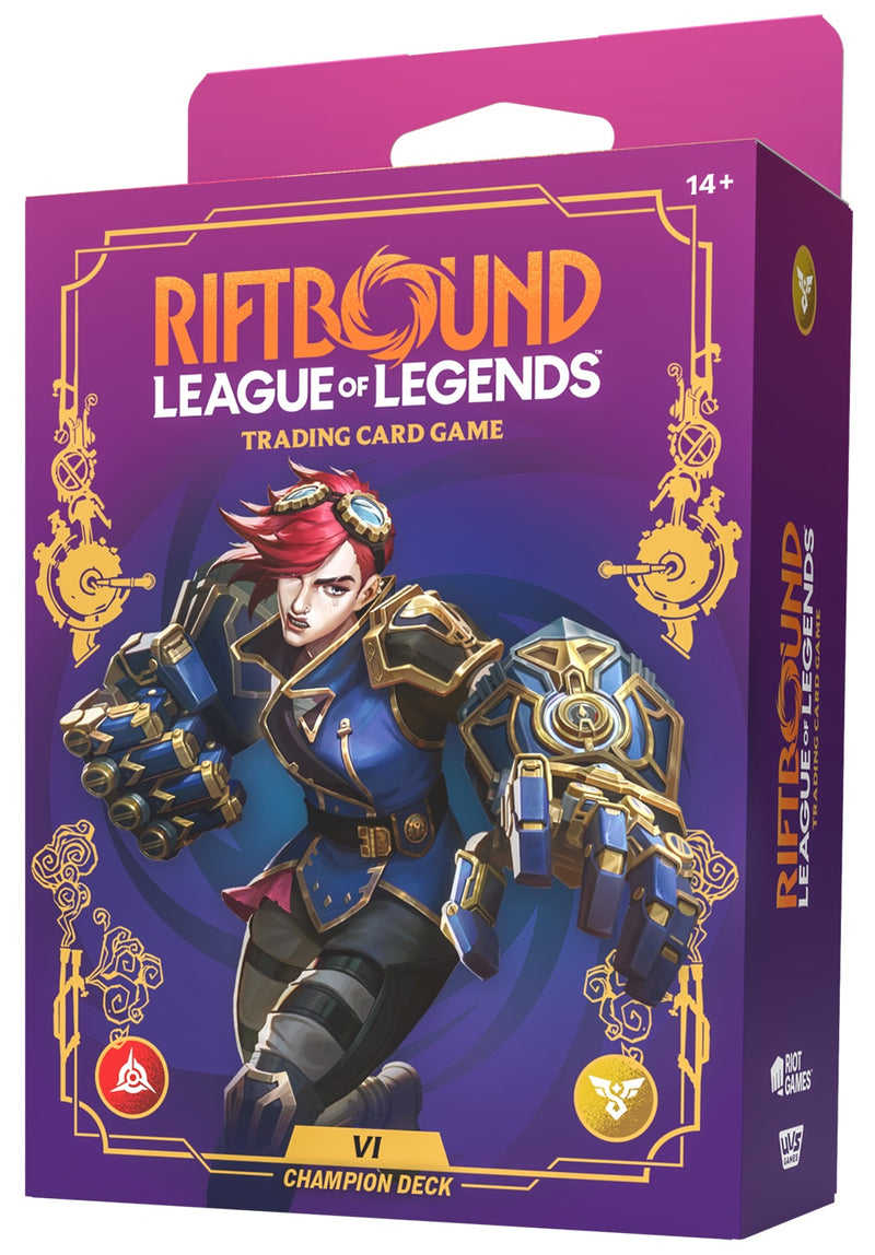 Riftbound League of Legends TCG Unleashed Champion Deck - Vi