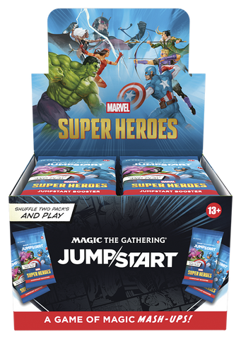 (Pre-Order) MTG Marvel Super Heroes Jumpstart Booster Box, Release Date: June 26, 2026