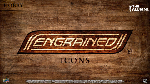 (Pre-Order) 2024-25 Upper Deck Engrained Icons Hockey Hobby Box - Release Date: 17 December 2025  (Call for Price)