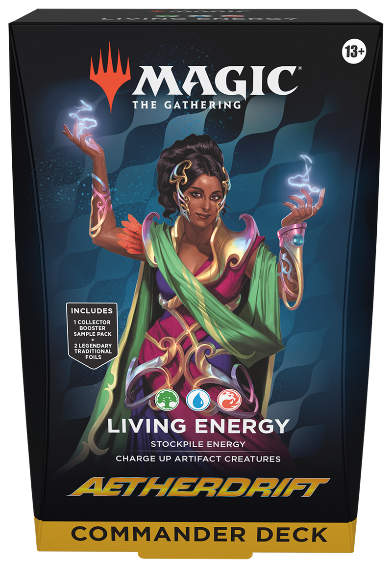 MTG Aetherdrift Commander Decks - Living Energy