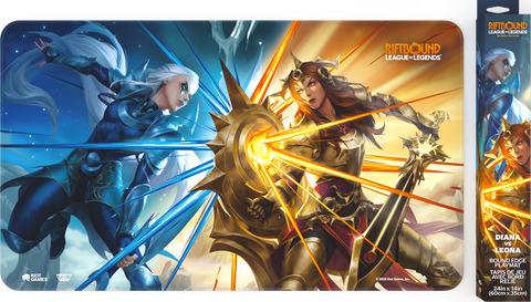 Riftbound League of Legends TCG Vendetta Playmat - Diana vs Leona