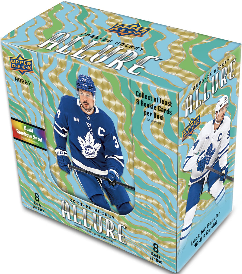 (Pre Order) 2025-26 Upper Deck Allure Hockey Hobby Box - Release Date: 14 January 2026 (Call for Price)