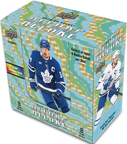 (Pre Order) 2025-26 Upper Deck Allure Hockey Hobby Box - Release Date: 14 January 2026 (Call for Price)