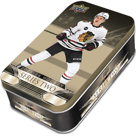 2023-24 Upper Deck Hockey Series 2 Hockey Tin