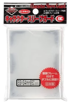KMC Character Guard Standard Cover Sleeves Silver (60ct)