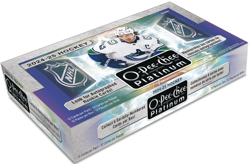 2024-25 O-Pee-Chee Platinum Hockey Hobby Box (call for price)
