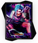 Riftbound League of Legends TCG Origins Art Sleeves Jinx 100ct