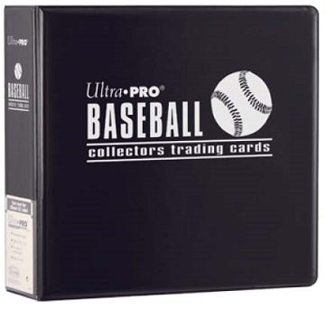 Ultra Pro 3 Inch Baseball Binder (Black)