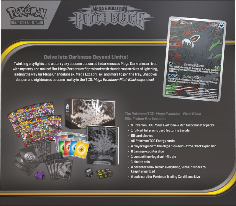 Pokemon ME05 Pitch Black Elite Trainer Box
