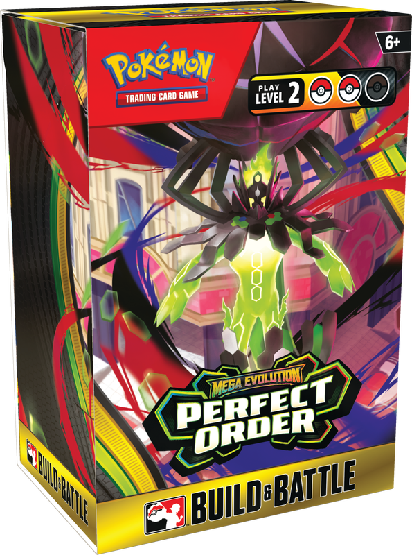 Pokemon ME03 Mega Evolution Perfect Order Build & Battle Box