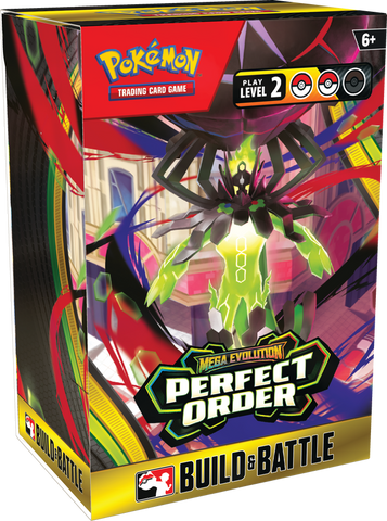 Pokemon ME03 Mega Evolution Perfect Order Build & Battle Box
