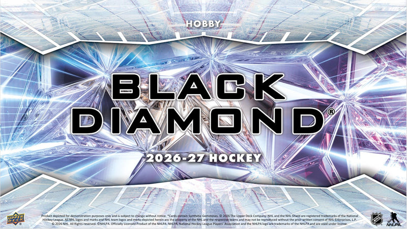 (Pre-Order) 2026-27 Upper Deck Black Diamond Hockey Hobby Box (Call for Price)