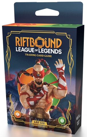 Riftbound League of Legends TCG Origins Champion Deck Lee Sin