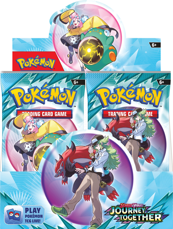 (Pre-Order) Pokemon Journey Together Booster Box, Release Date: March 28, 2025