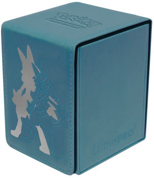 Ultra Pro Pokemon Elite Series Lucario Alcove Flip Deck Box