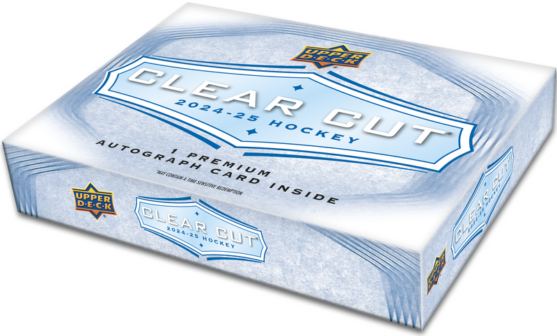 2024-25 Upper Deck Clear Cut Hockey Hobby Box (Call for Price)