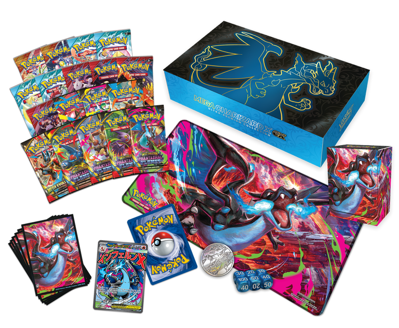 Pokemon Mega Evolution Phantasmal Flames Charizard X EX Ultra Premium Collection