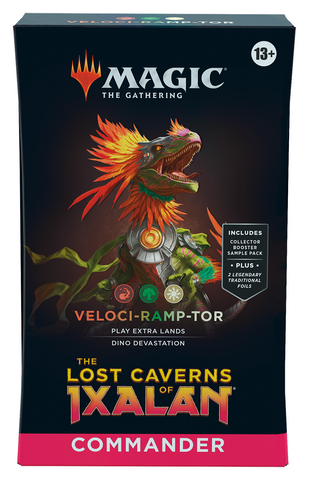 MTG The Lost Caverns of Ixalan Commander Deck - Veloci-Ramp-tor