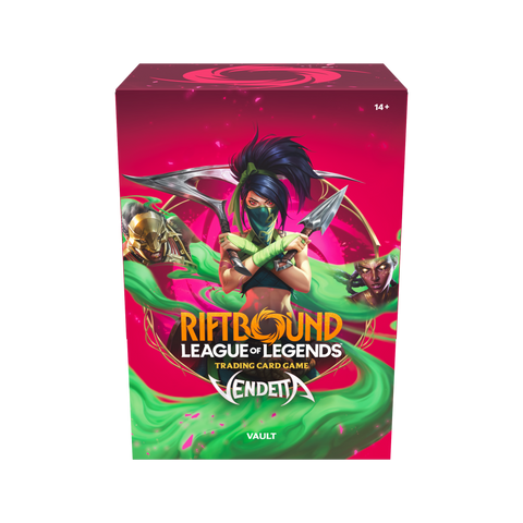 (Pre-Order) Riftbound League of Legends TCG Vendetta Vault, Release Date: July 31, 2026