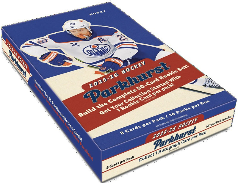 2025-26 Upper Deck Parkhurst Hockey Hobby Box (Call for Price)