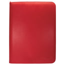 Ultra Pro 9 Pocket Vivid Zippered Pro Binder (Red)