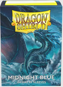 Dragon Shield Standard Size Sleeves Matte Midnight Blue (100ct)