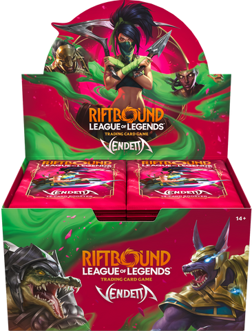 (Pre-Order) Riftbound League of Legends TCG Vendetta Booster Box, Release Date: July 31, 2026