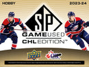 2023-24 Upper Deck SP Game Used CHL Hockey Hobby Box
