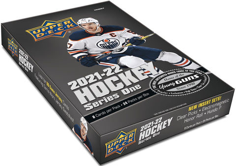 2021-22 Upper Deck Series 1 Hockey Hobby Box