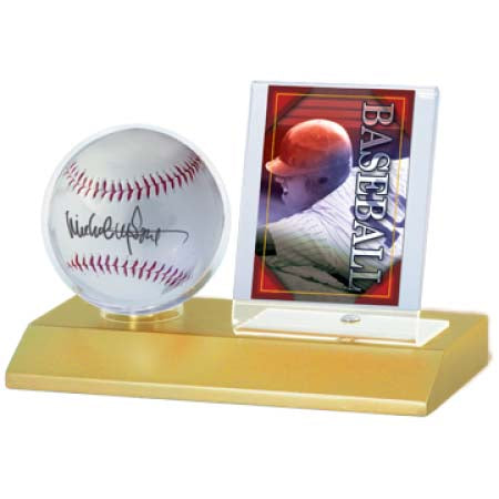 Ultra Pro Ball & Card Light Wood