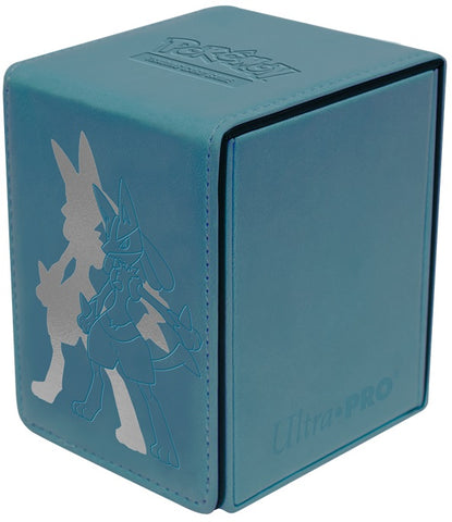 Ultra Pro Pokemon Elite Series Lucario Alcove Flip Deck Box