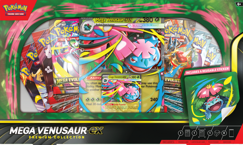 Pokemon Mega Venusaur EX Premium Collection Box