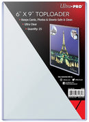 Ultra Pro 6" x 9" Toploader (Single)