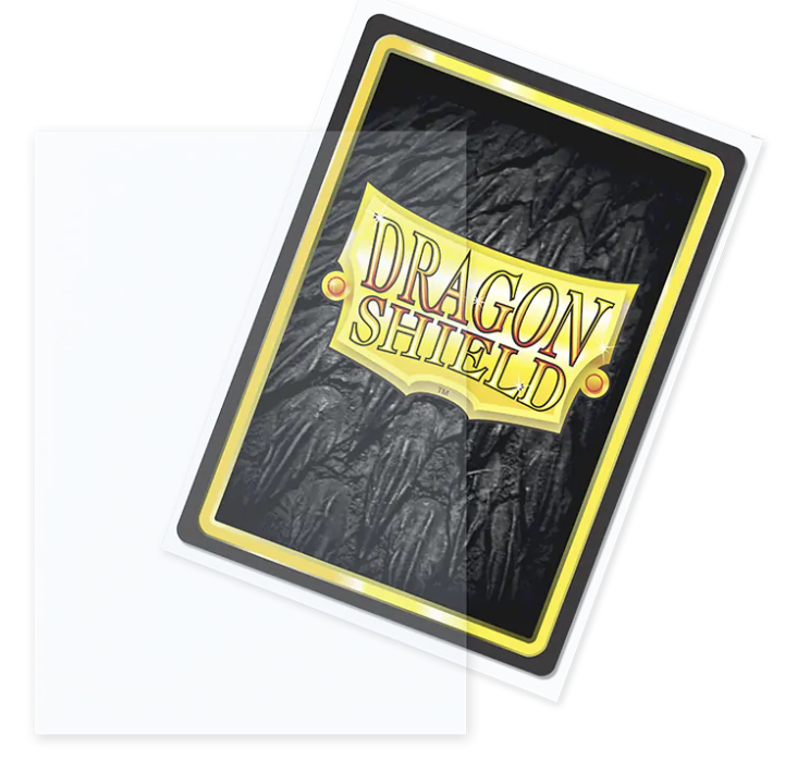 Dragon Shield Standard Matte Clear Outer Sleeves (100ct)